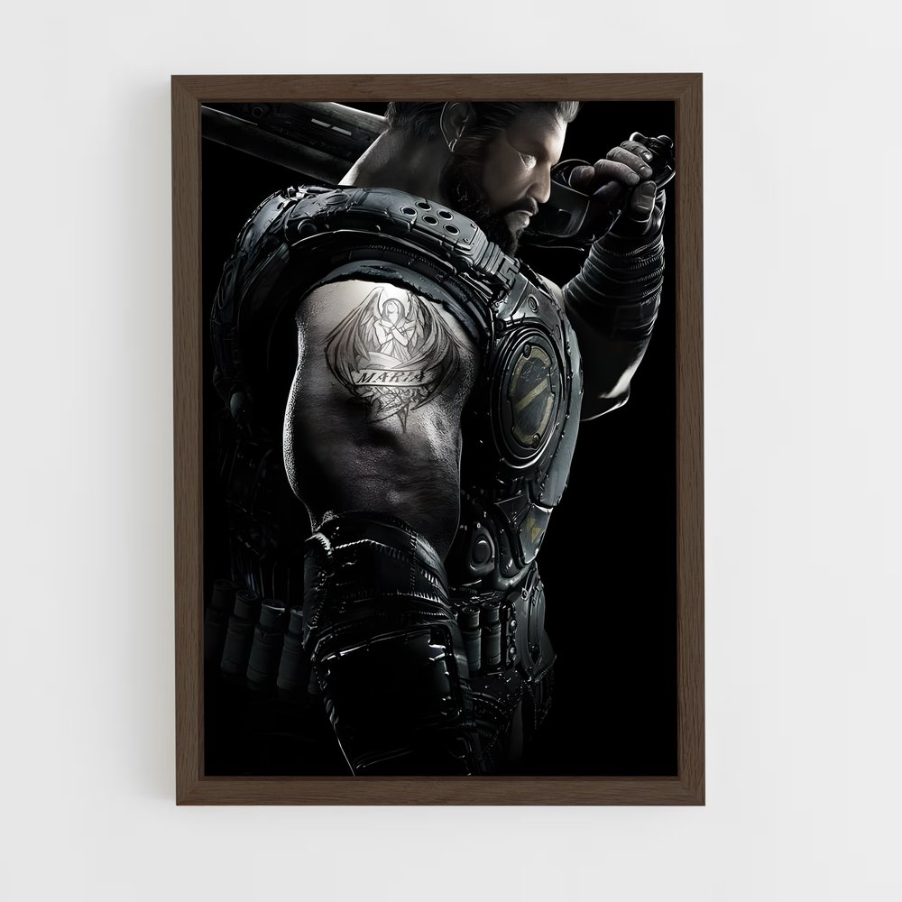 Poster Les Engrenages de l'Infini – affiche Gears of war (vue 5)